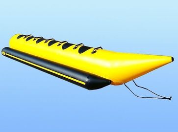Personen-aufblasbares Wasser-Bananen-Boot des Vergnügungspark-6 mit Gebläse des CERS/UL