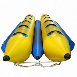 Feuerbeständiges 12 Sitzaufblasbares Spielzeug-Boots-Doppelt-Weg-Wasser-Spiel-Rohr