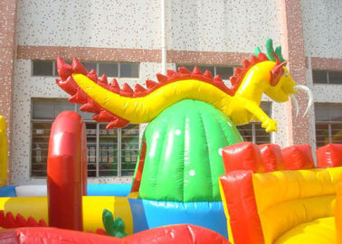 Große Planen-aufblasbares federnd Schloss PVC-EN71 für Kinderspiele