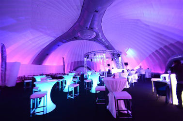 UV-Beständigkeits-Beleuchtungs-Hauben-Partei-aufblasbares Zelt für Stadiums-Abdeckung 30m