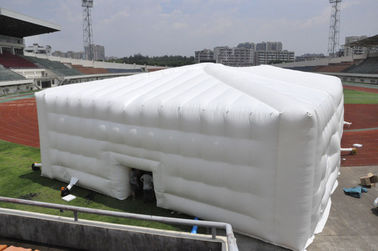 Aufblasbares Ereignis-Zelt Soem-dauerhaftes PVCs/aufblasbares Würfel-Zelt für Ausstellung