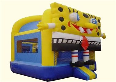 Sicheres kommerzielles nettes aufblasbares Prahler-Haus Spongebob für Kinder