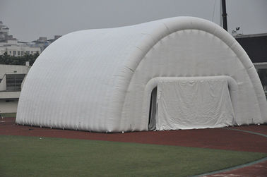 Aufblasbares Sport-Zelt professionelles Weiß im Freien PVCs für Ereignis 40 × 15m