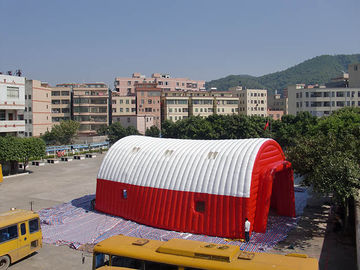 Kundengebundene feuerbeständiges aufblasbares Zelt-aufblasbare Garagen-Zelte im Freien