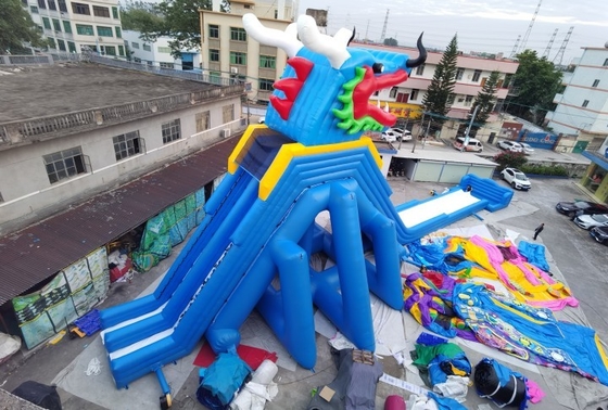 Dragon Inflatable Water Slides Adult-Vergnügungspark-Superdia