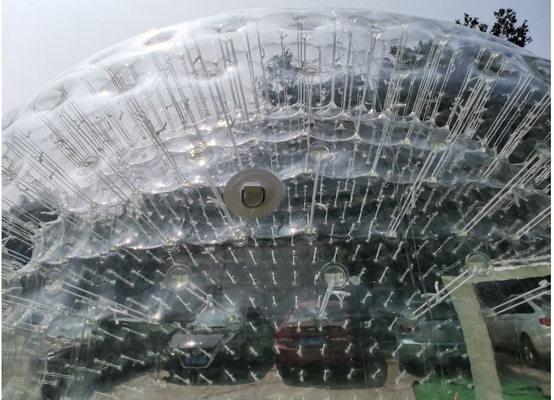 PVCs transparenter luftdichter aufblasbarer Durchmesser des Blasen-Zelt-5m