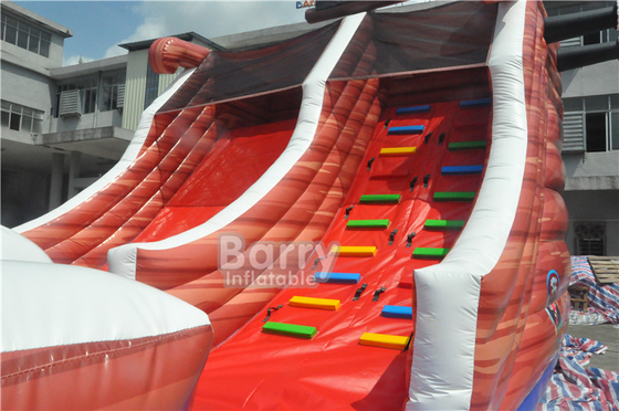 aufblasbare Wasserrutsche-prallen Handelspiraten-Kinder 0.55mm PVCs Schauspielhaus-springendes Schloss auf