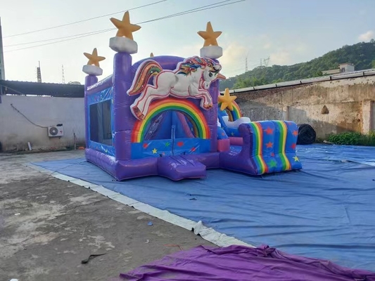 Kinderwerbungs-aufblasbares aufprallendes Schloss Paly-Park-Dia
