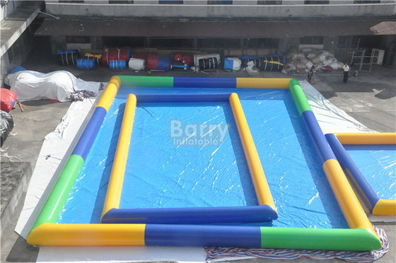 0.9mm PVC-Planen-aufblasbares Quadrat für Partei-Swimmingpool