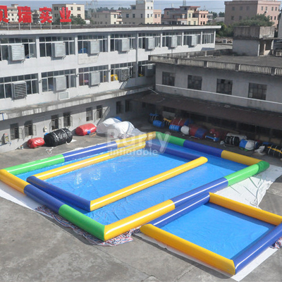 0.9mm PVC-Planen-aufblasbares Quadrat für Partei-Swimmingpool
