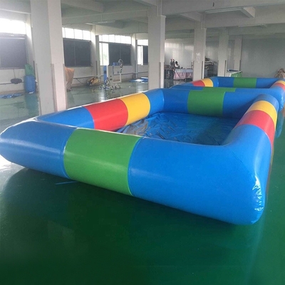 Kundenspezifische tragbare Wasser-Pool-Orange scherzt aufblasbaren Swimmingpool