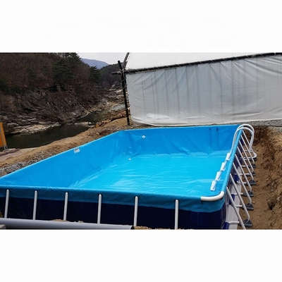 Berufsstahlrahmen-Swimmingpool für Wasser-Beweis im Freien