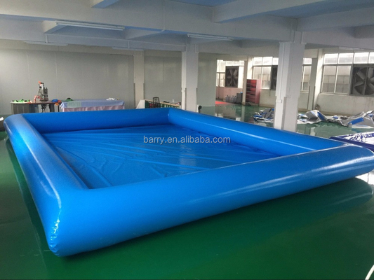 Großes aufblasbares Wasser-Rollen-Pool 10m*10m für Vergnügungspark