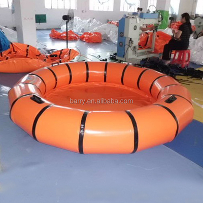 Orange Kindertragbarer Wasser-Pool-aufblasbarer Swimmingpool 5m*5m