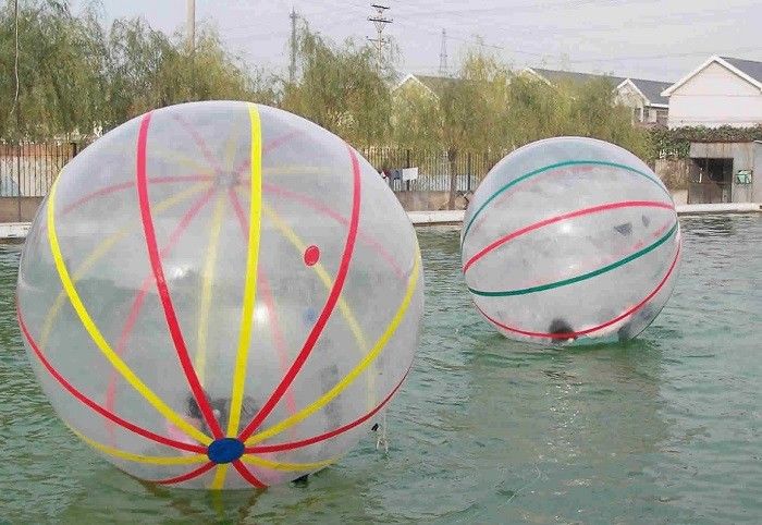 Große aufblasbare Wasser-Spielwaren Comercial, aufblasbares Wasser-bunter gehender Ball für Erwachsenen