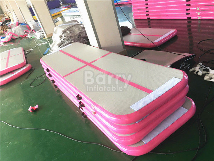 Soem u. ODM 3m oder 6m langer rosa aufblasbarer Sturz-Bahn-Luft-Boden Pro für Turnhalle