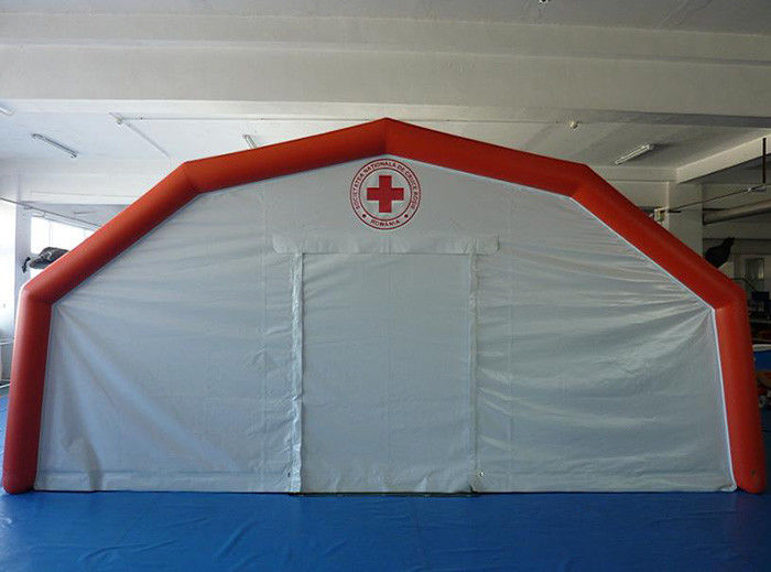 Portable 0.65mm PVC-Planen-aufblasbares medizinisches Zelt für Krankenhaus, EN71 - 2 - 3