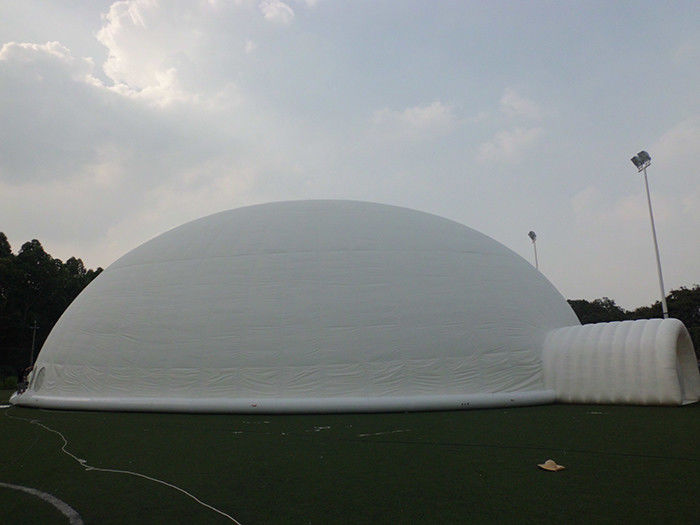 Aufblasbares Zelt enorme 0.55mm PVC-Planen-weiße Haube Lgloo für Partei