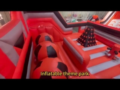Gewerblicher Kinder-Innen-Spielplatz Set Aufblasbarer Themenpark Mit Sportspiel