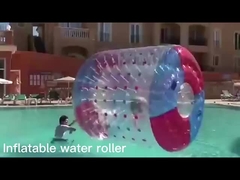 Große aufblasbare Wasserspielzeuge See-Spielzeuge aufblasbare Wasser-Roller-Rad Pool aufblasbare Rad