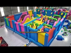 Custom World'S Biggest Kids Indoor Bounce House Vergnügungspark Aufblasplatz