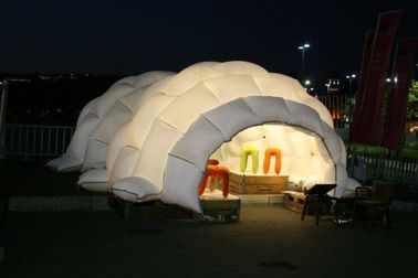 Pneumatische Galerie-aufblasbares Zelt Comercial, das aufblasbares Garten-Zelt für Ereignis beleuchtet