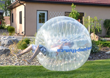 Aufblasbarer Spielwaren-großer Größen-halber Farberwachsener Stoßball-im Freien aufblasbarer Fußball-Blasen-Ball