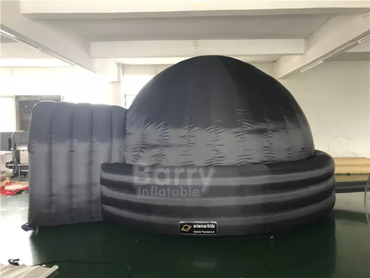 Tragbares aufblasbares Planetarium Projektionskuppelzelt Blow Up Projektionskinoleinwandzelt