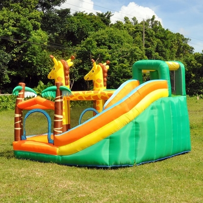 aufblasbare Trampoline-springender Schloss-Rotwild-aufblasbarer Vergnügungspark 0.55mm PVCs