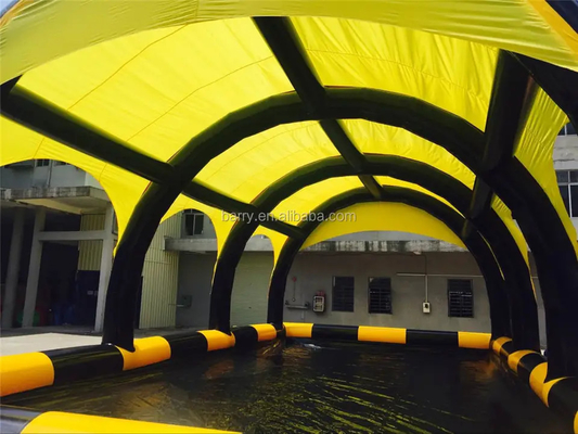 Pool-Abdeckungs-Zelt PVCs des Sommer-0.6mm aufblasbares für die Kinder, die Schutz-Zelt schwimmen