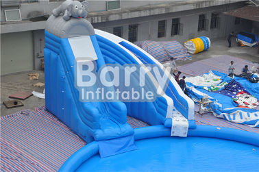 Kundengebundene großer Elefant-aufblasbare Vergnügungspark-Ausrüstung im Freien für Kinder