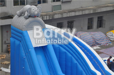Kundengebundene großer Elefant-aufblasbare Vergnügungspark-Ausrüstung im Freien für Kinder