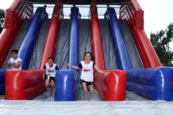 Commercial Singapore Fall Großveranstaltung Aufblasbare 5km Riesen aufblasbare Hindernisstrecke Sprungburg 5k Aktivitäten