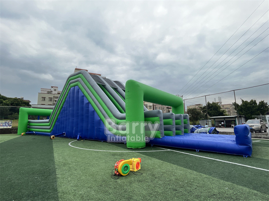 Gewerblicher Outdoor aufblasbares Hindernis 5k Giant Giant Greed Erwachsener Blow Up Hinderniskurs 5k für Party-Vermietungsausrüstung