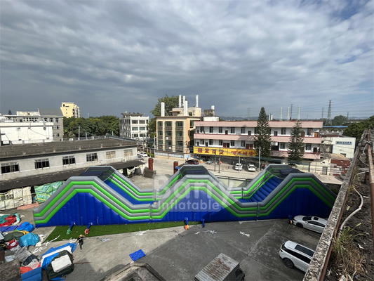 Anpassbares PVC 41x5.5x6m Die Hüften Aufblasbare 5k Veranstaltungen Wettbewerb für Erwachsene