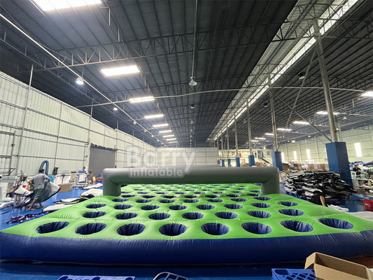 17.5m(L) X7.4m(W) X1.2m(H) Pvc Plane Aufblasmatratze Lauf für Wahnsinnige Aufblasbare 5k Hindernislauf Lauf