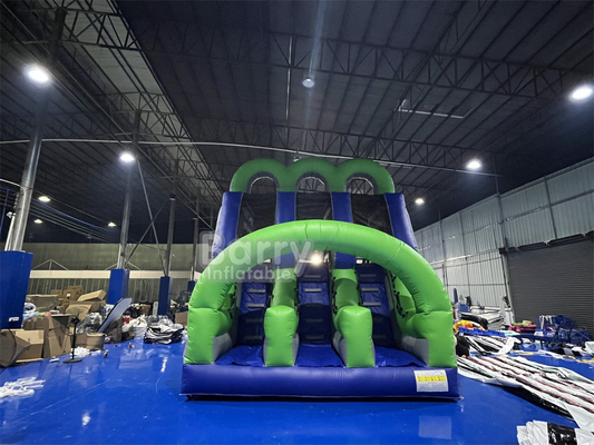 Erwachsene Sport Spiele kundenspezifisches Logo Aufblasbare Hindernisbahn Combo Aufblasbare 5k mit langlebigem PVC OEM/ODM erhältlich