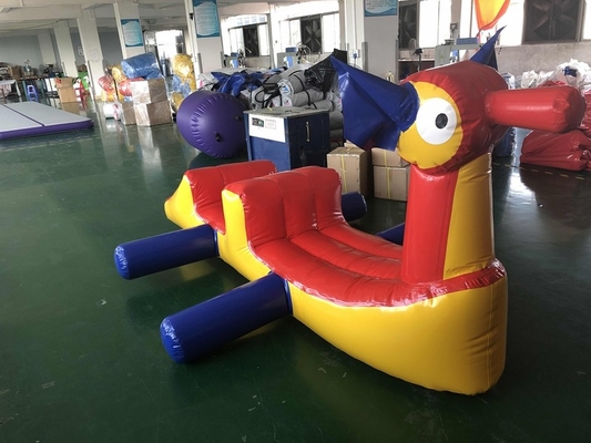 Hinterhof Pool Kinder Kleines Wasserspielzeug Tier Schwimmen Aufblasbare Hindernisbahn im Wasser
