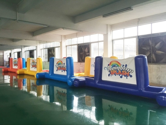 Anpassbarer See Pool Park Wasserspielzeug aufblasbares Wasser Schwimmen Hindernislauf