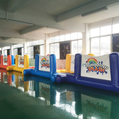 Anpassbarer See Pool Park Wasserspielzeug aufblasbares Wasser Schwimmen Hindernislauf