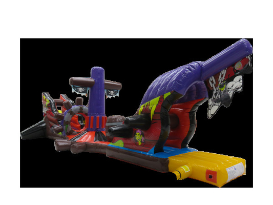 12.5M-Ghost-Ship-Pool aufblasbar Blow-Up-Wasser-Hindernis-Kurs für Schwimmbad-Spiel