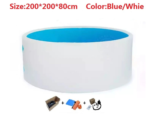 Sommer Hinterhof PVC Kinder Drop Stitch Schwimmbad Großer über dem Boden Whirlpool Spa Outdoor Massage Spa Pool