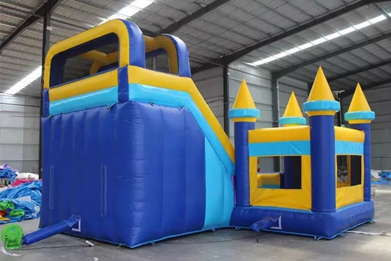 Commercial Bounce House mit Rutsche Combo House Hinterhof Kinder Party aufblasbare Türsteher