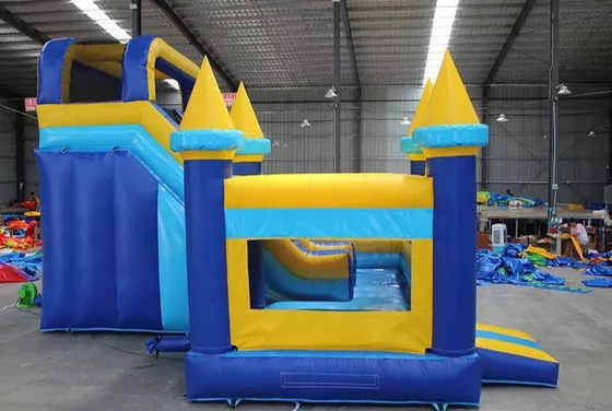 Commercial Bounce House mit Rutsche Combo House Hinterhof Kinder Party aufblasbare Türsteher