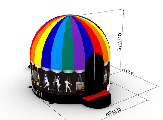 Disco Dome Bounce House aus PVC 7-15 Tage Produktionszeit für Ihre nächste Veranstaltung