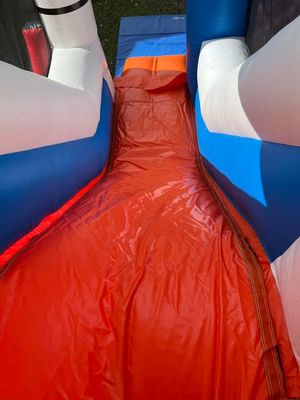Anpassen von Space Shuttle Sprunghaus mit Rutsche für Kinder Springen Klettern