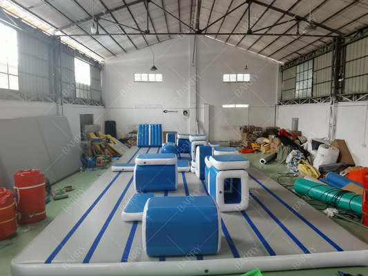 Aufblasbare Airtrack Tumbling Gym Mat für Gymnastik Erwachsene Ninja Warrior Hinderniskurs Parkour Air Track