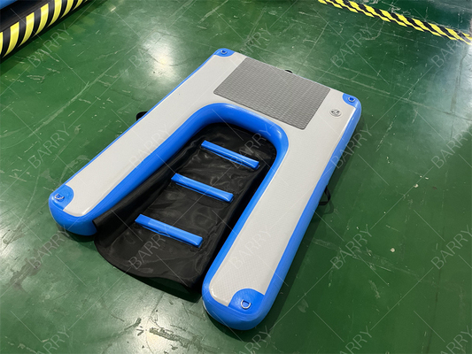 OEM-Floating Pet Treppen Leiter aufblasbare Wasserrampe für Hunde Barry