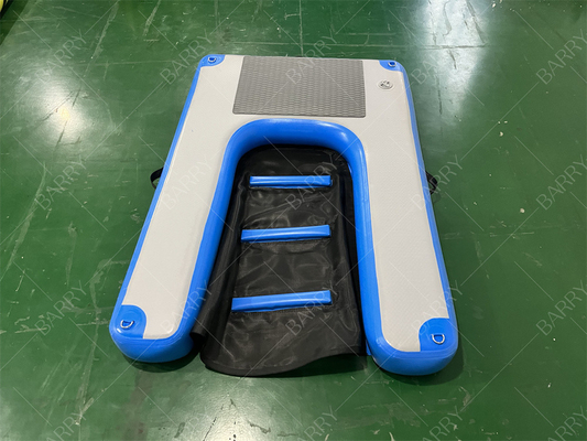OEM-Floating Pet Treppen Leiter aufblasbare Wasserrampe für Hunde Barry