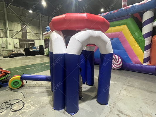 Riesige aufblasbare Basketball Hoop Schießen Spaß Spiele Mit Luftpumpe Für Basketball Party Event Spiele